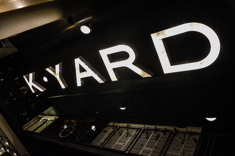 Kitchen Yard on Saturday Night